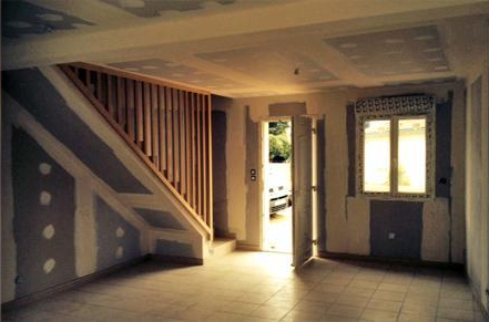 cloison_plafond_isolation_peinture